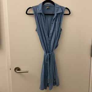 ASOS dress, cotton blue